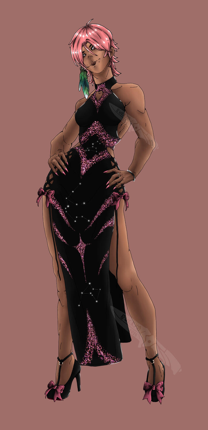 Cassiopeia's night out -- friend's oc